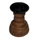 Hand Made Wooden Candle Stand-27